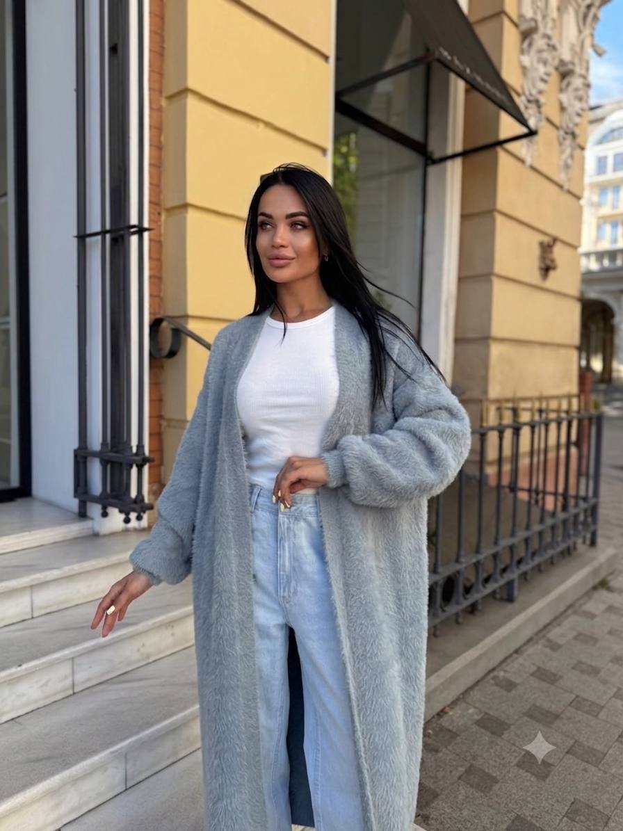 Fluffy Cardigan