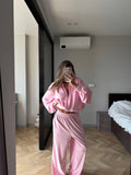 Velour Tracksuit Pink