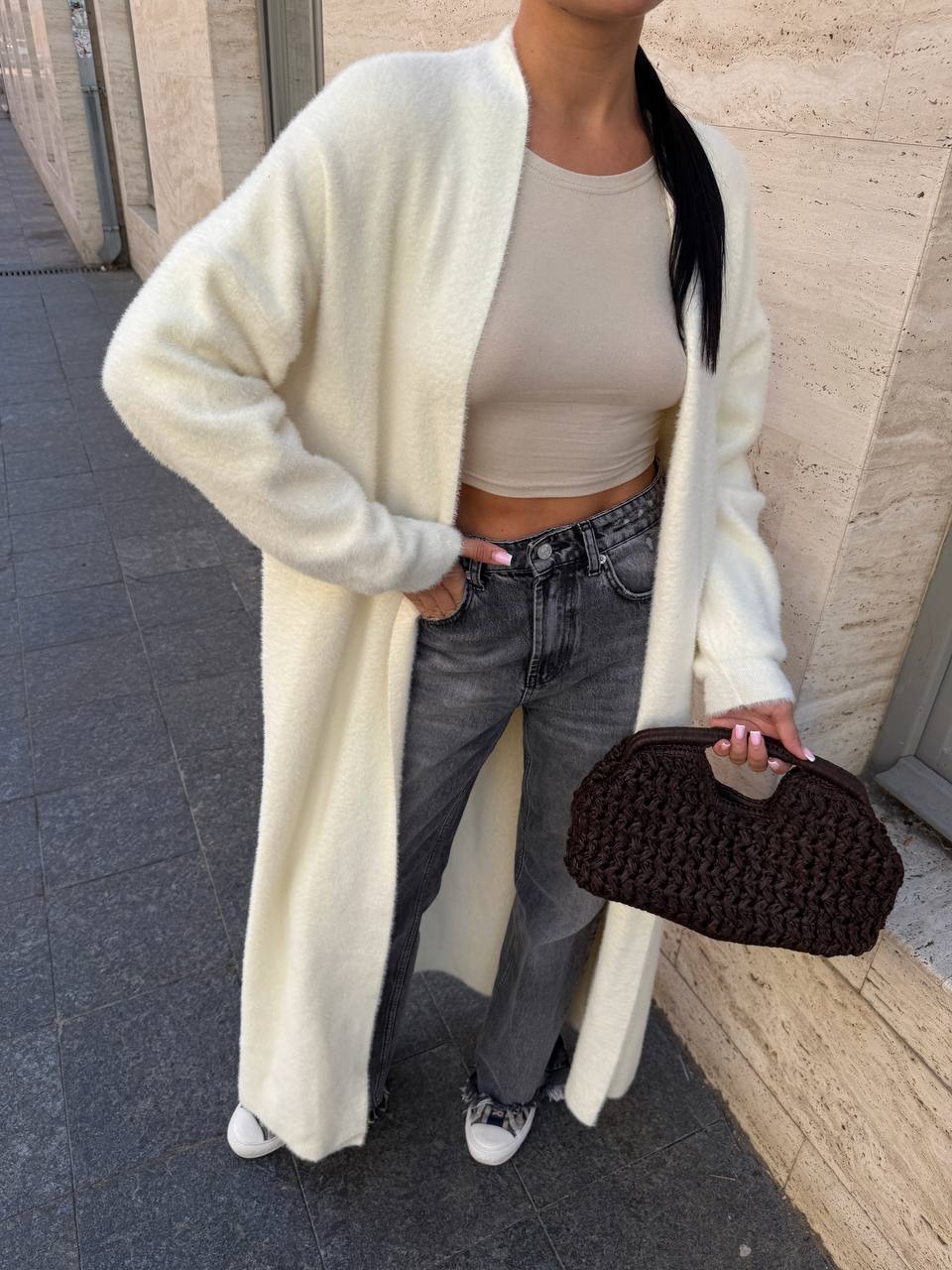 Fluffy Cardigan