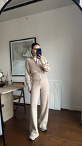 Cotton knit tracksuit
